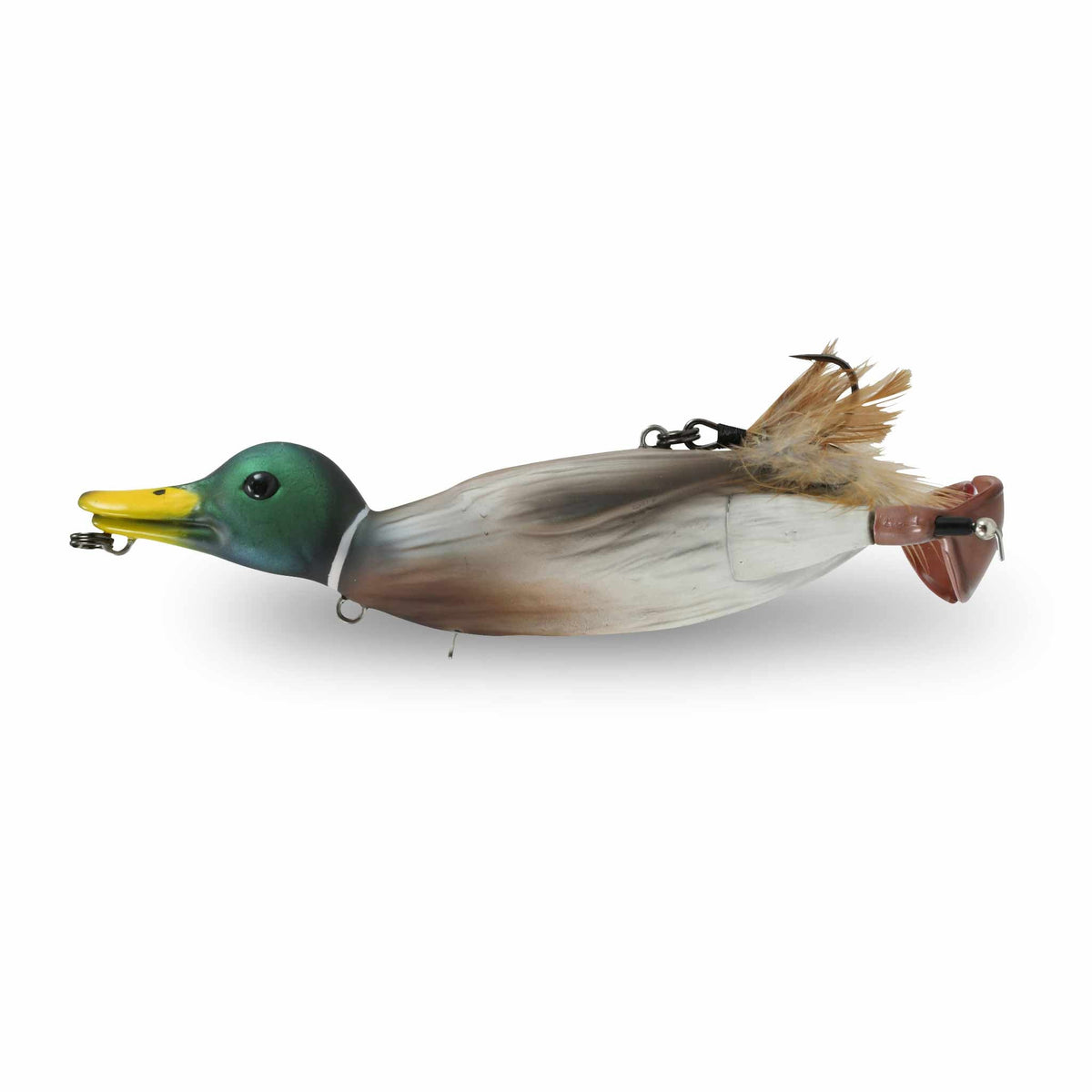 3D Duck Fishing Lure Simulation Duckling Baits Freshwater Tackle  Accessories Brown
