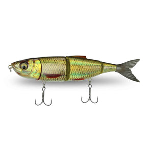 View of Swimbaits Savage Gear 4Play Pro 5" Swimbait Golden Shiner available at EZOKO Pike and Musky Shop