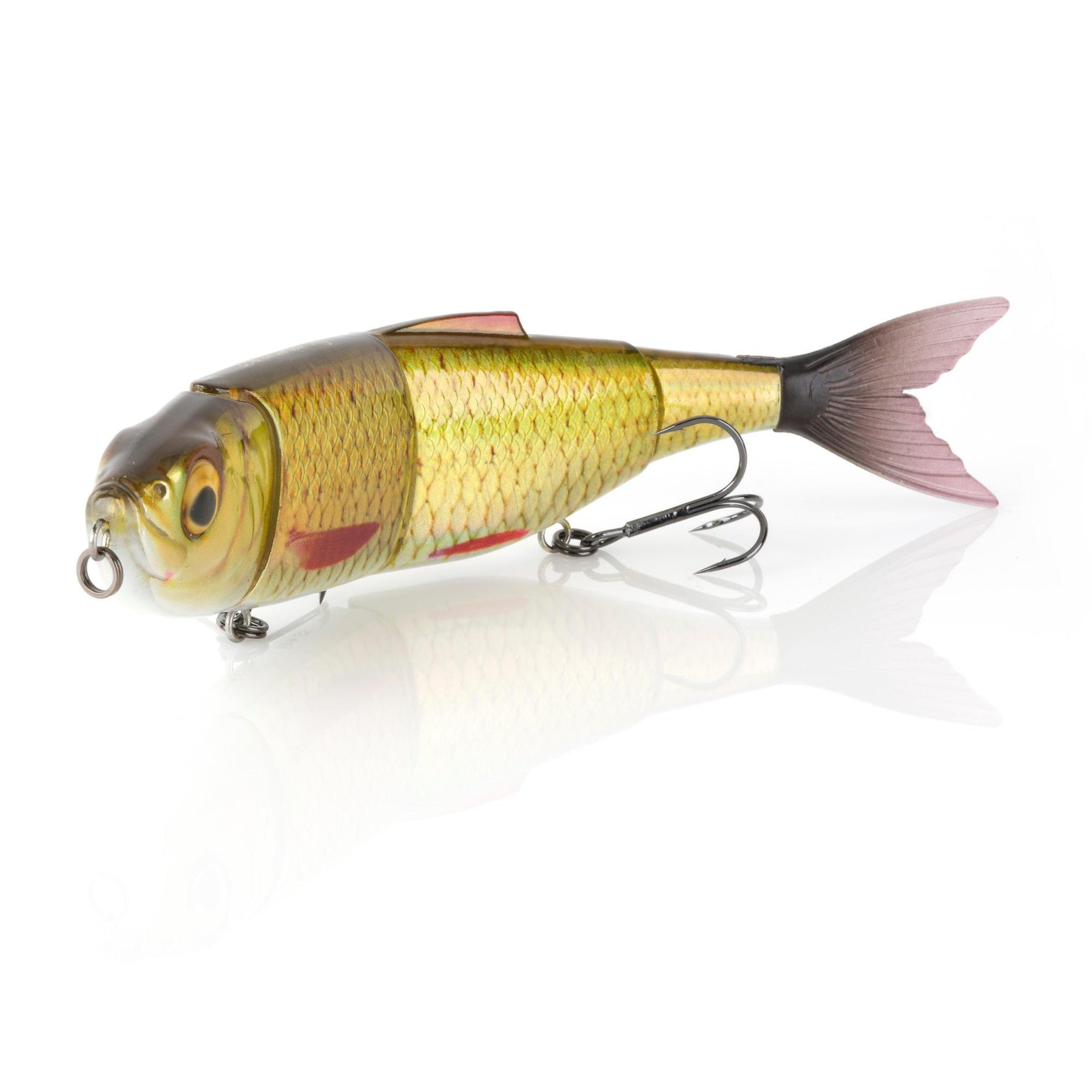 View of Swimbaits Savage Gear 4Play Pro Swimbait 8in Golden Shiner available at EZOKO Fishing