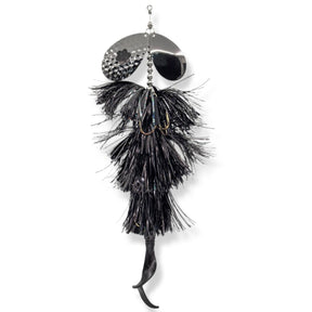 View of Bucktails Savage Gear Blade Double 10.5'' Bucktail Black Nickel available at EZOKO Fishing