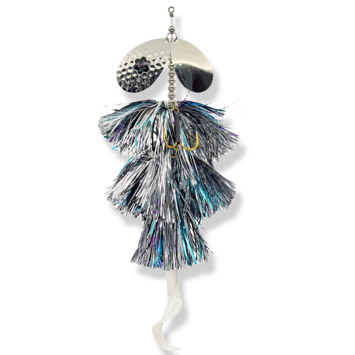 View of Bucktails Savage Gear Blade Double 8.5'' Bucktail Sliver Cisco available at EZOKO Fishing