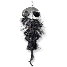 View of Bucktails Savage Gear Blade Double 9.8'' Bucktail Black Nickel available at EZOKO Pike and Musky Shop