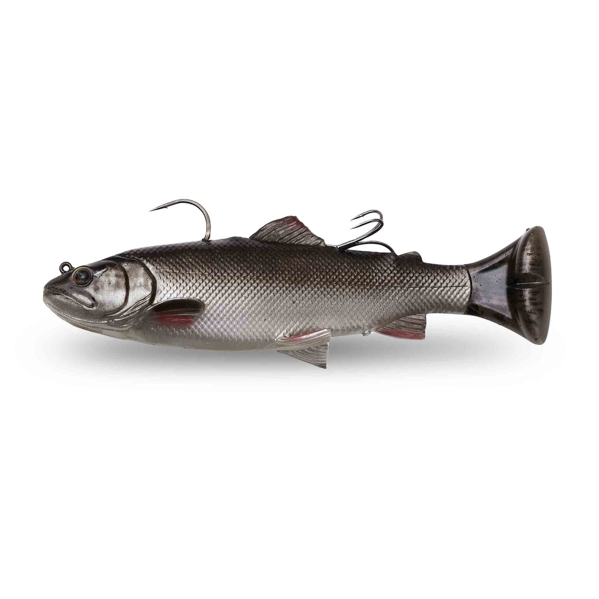 Savage Gear Pulse Tail trout RTF Slow Sink 8" Dirty Silver Swimbaits