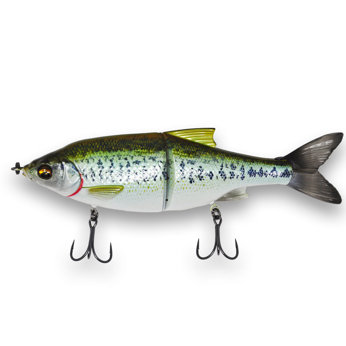 View of GlideBait Savage Gear Shine Glide Pro Glide Bait 6.25in Baby Bass available at EZOKO Fishing