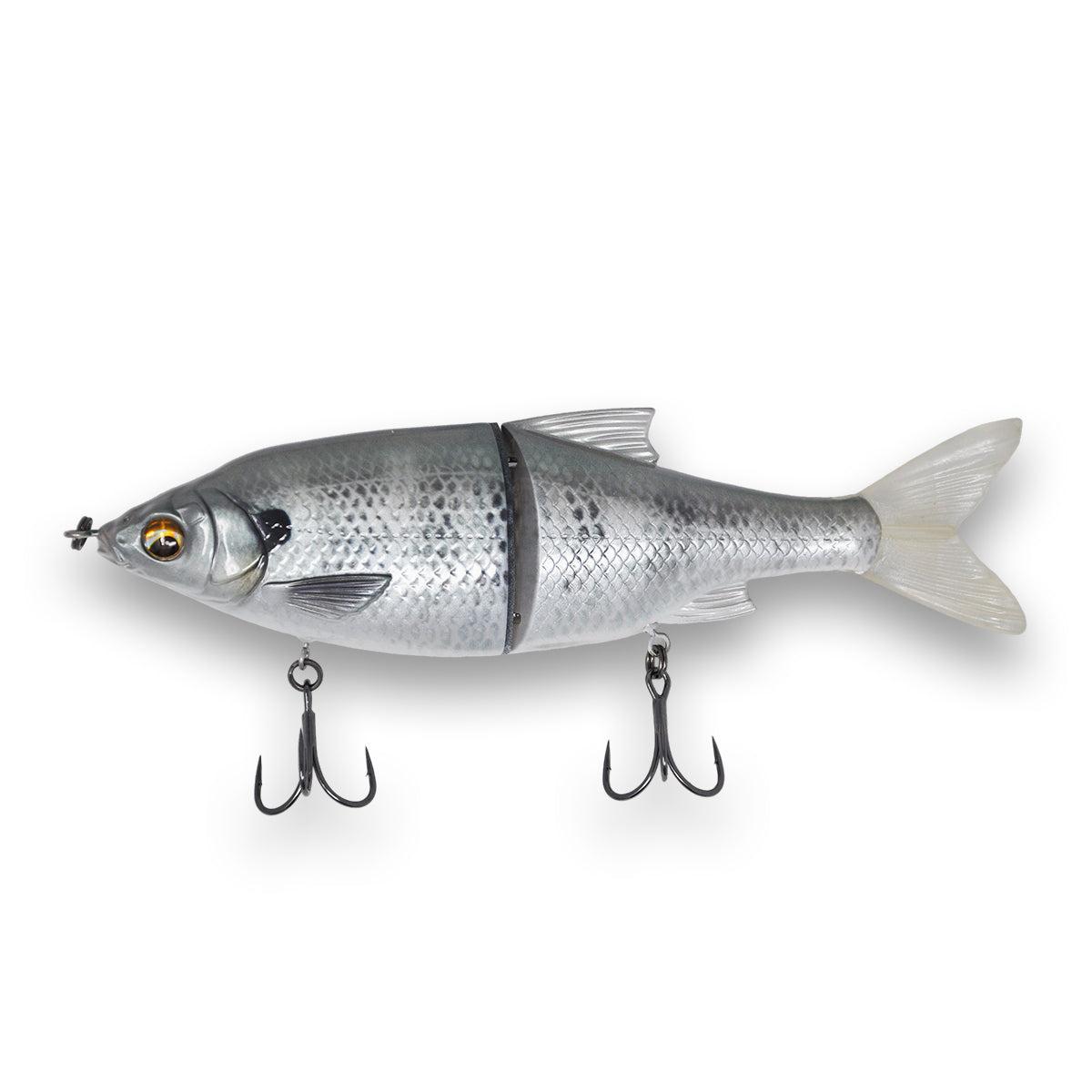View of GlideBait Savage Gear Shine Glide Pro Glide Bait 6.25in Ghost Gill available at EZOKO Fishing