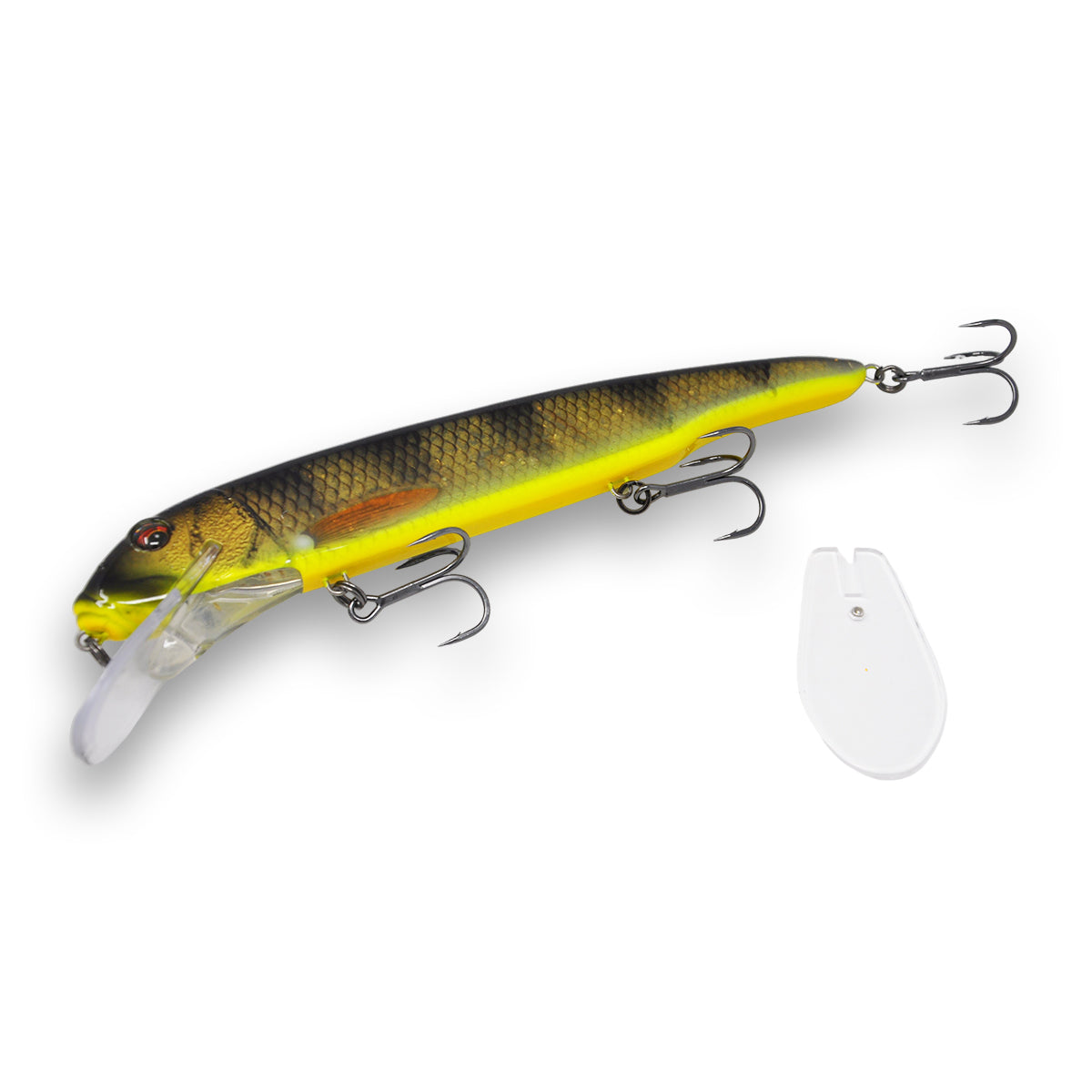 View of Crankbait Savage Gear Sucker Flanker Crankbaits 10in Black Perch available at EZOKO Fishing