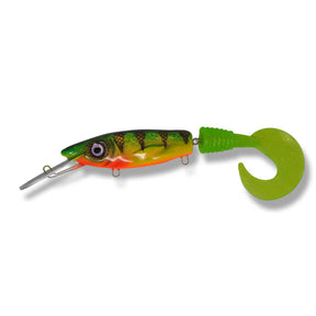 View of Crankbaits Scorpion MadBait Bigjig 10'' Crankbait Perch available at EZOKO Pike and Musky Shop