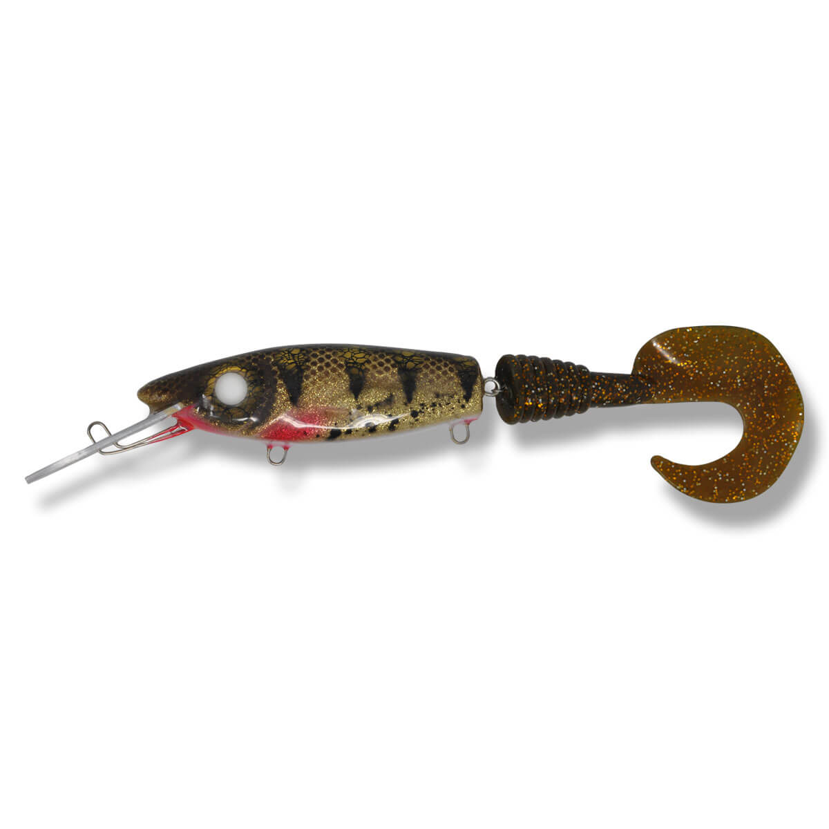 View of Crankbaits Scorpion MadBait Bigjig 10'' Crankbait Walleye available at EZOKO Fishing