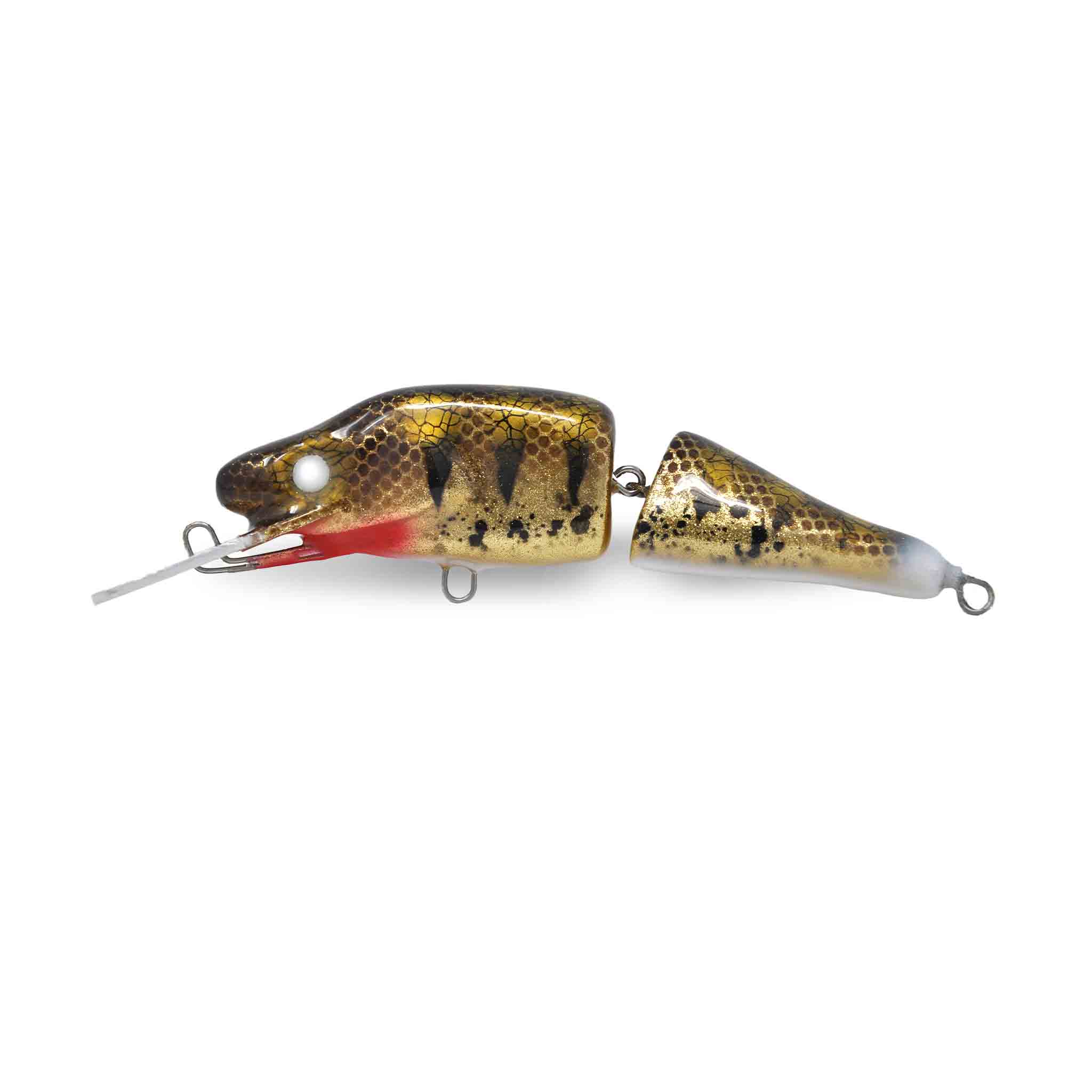 View of Crankbaits Scorpion MadPerch Jointed 7.5 Crankbait Walleye available at EZOKO Fishing