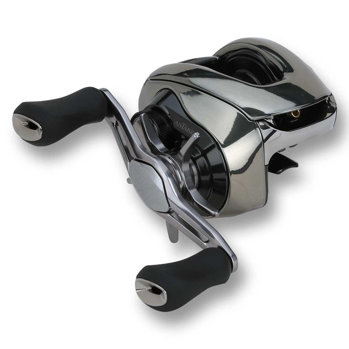 View of Baitcast_Reels Shimano Antares 100 B Baitcast Reels 7.4:1 Right available at EZOKO Pike and Musky Shop