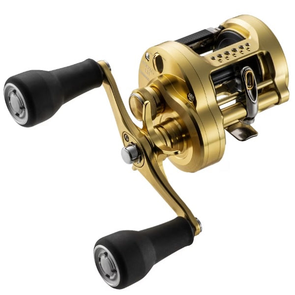 View of Baitcast_Reels Shimano Calcutta Conquest MD 400 Baitcast reels available at EZOKO Pike and Musky Shop