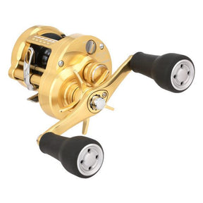 View of Baitcast_Reels Shimano Calcutta Conquest MD Baitcast reels Left 400 available at EZOKO Fishing