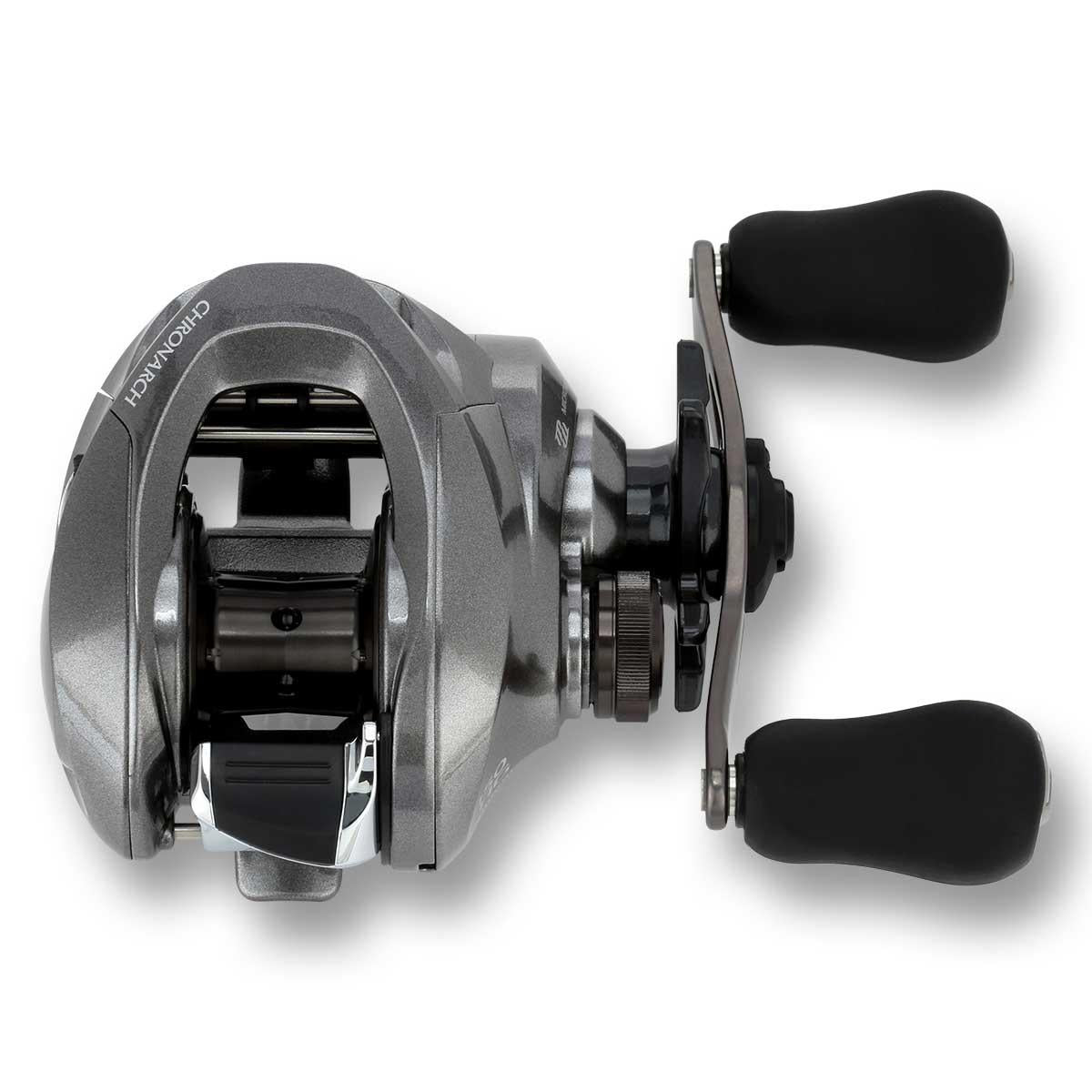 View of Baitcast_Reels Shimano Chronarch 150 MGL Baitcast Reels available at EZOKO Pike and Musky Shop