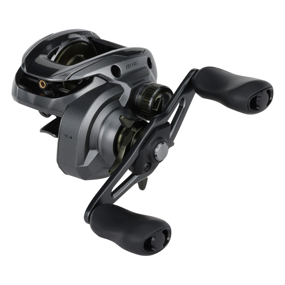 View of Shimano Curado 150 DC A Baitcast Reels Left 6.2:1 available at EZOKO Fishing