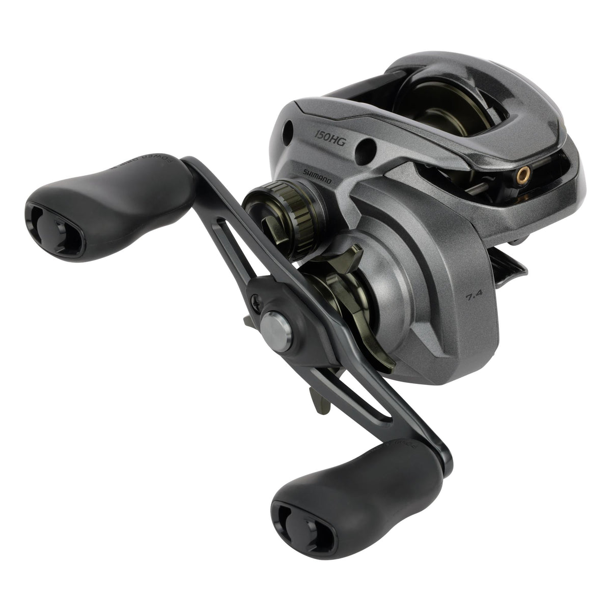 View of Shimano Curado 150 DC A Baitcast Reels Right 6.2:1 available at EZOKO Fishing