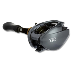 View of Baitcast_Reels Shimano Curado 150 DC Baitcast Reels 6.2:1 Left available at EZOKO Pike and Musky Shop