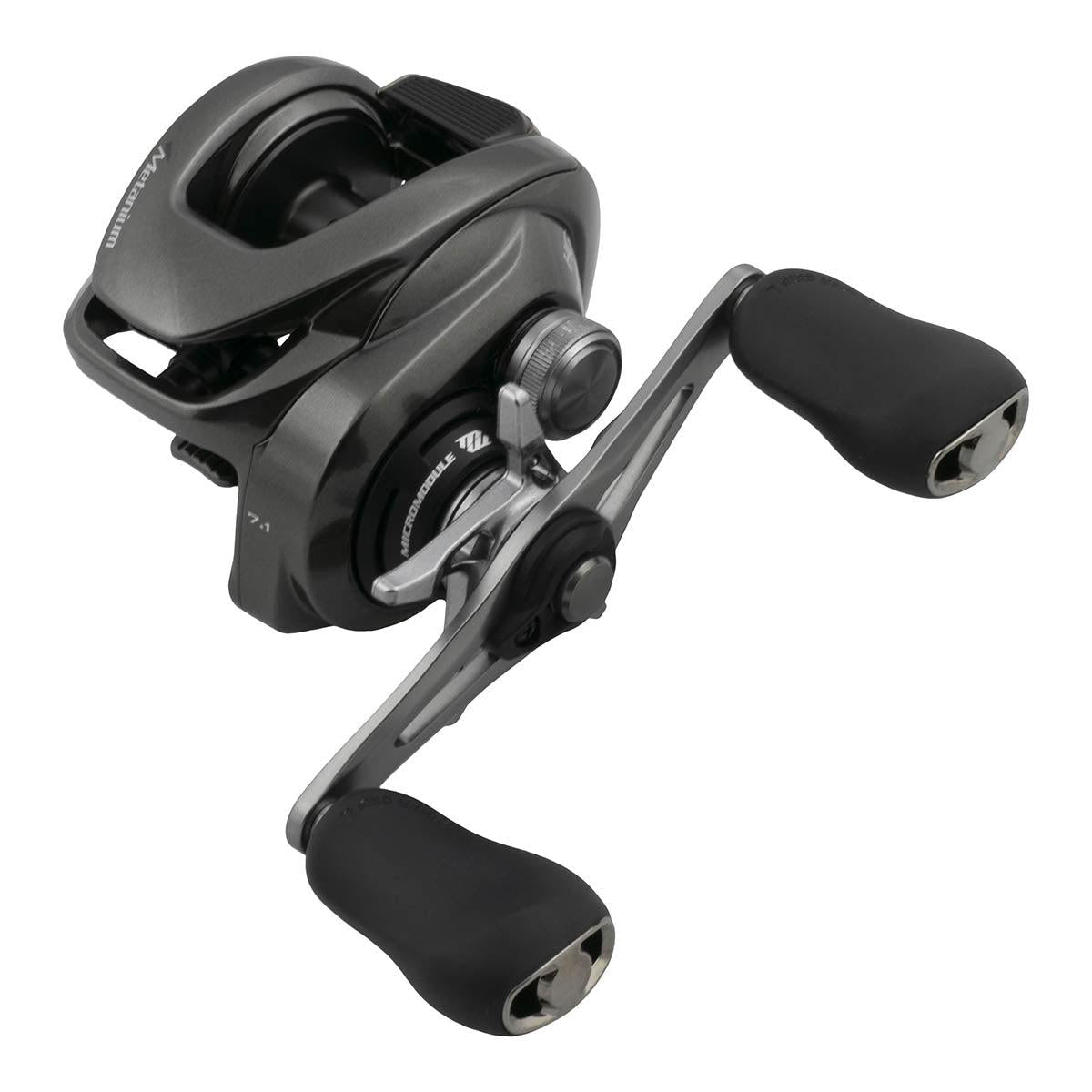 View of Baitcast_Reels Shimano Metanium MGL B Baitcast Reels 7.1:1 Left available at EZOKO Pike and Musky Shop