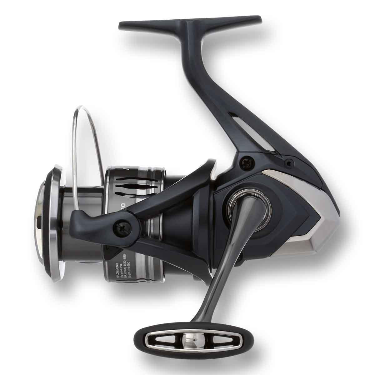 View of Spinning_Reels Shimano Miravel Spinning Reels 4000XG available at EZOKO Pike and Musky Shop