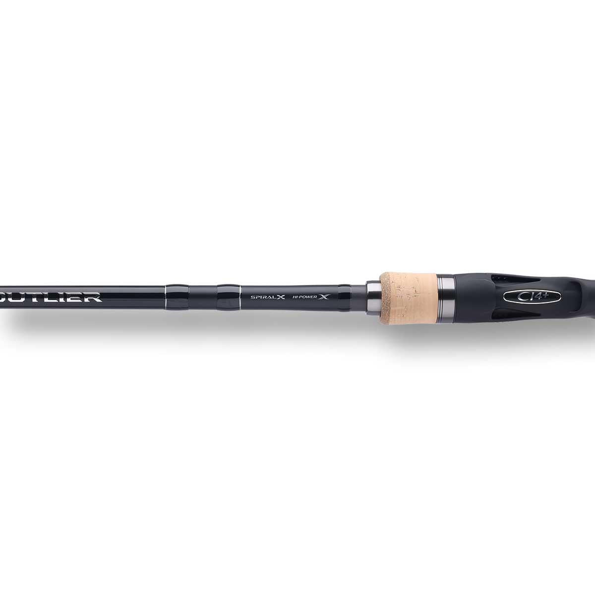View of Baitcast_Rods Shimano Outlier Baitcast Rods available at EZOKO Pike and Musky Shop