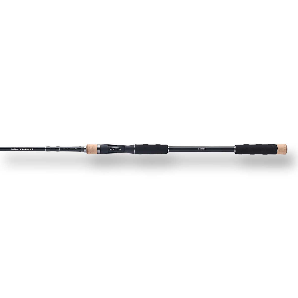 View of Baitcast_Rods Shimano Outlier Baitcast Rods OUC80XH available at EZOKO Pike and Musky Shop
