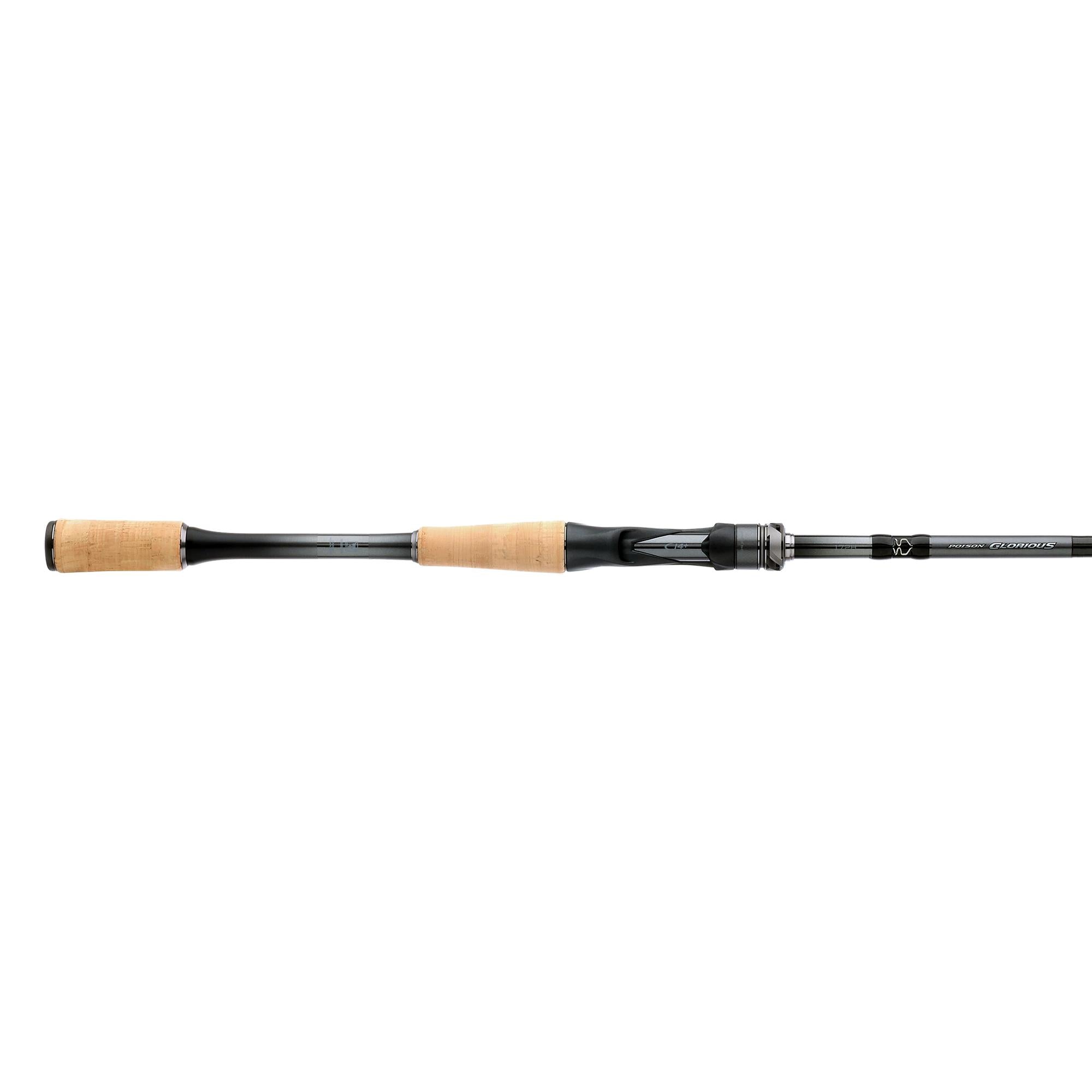 View of Baitcast_Rods Shimano Poison Glorious Baitcast Rods PG172H Heavy 7'2" available at EZOKO Fishing