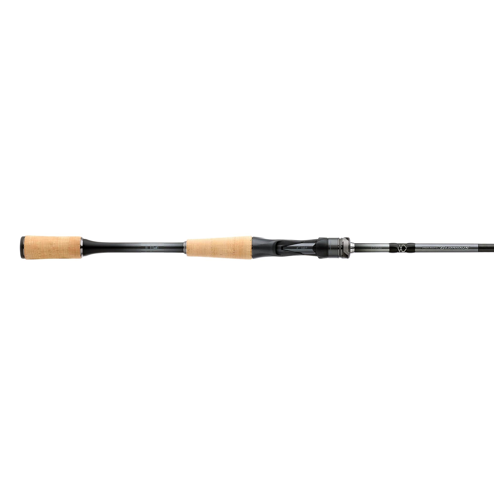 View of Baitcast_Rods Shimano Poison Glorious Baitcast Rods PG172ML Medium Light 7'2" available at EZOKO Fishing