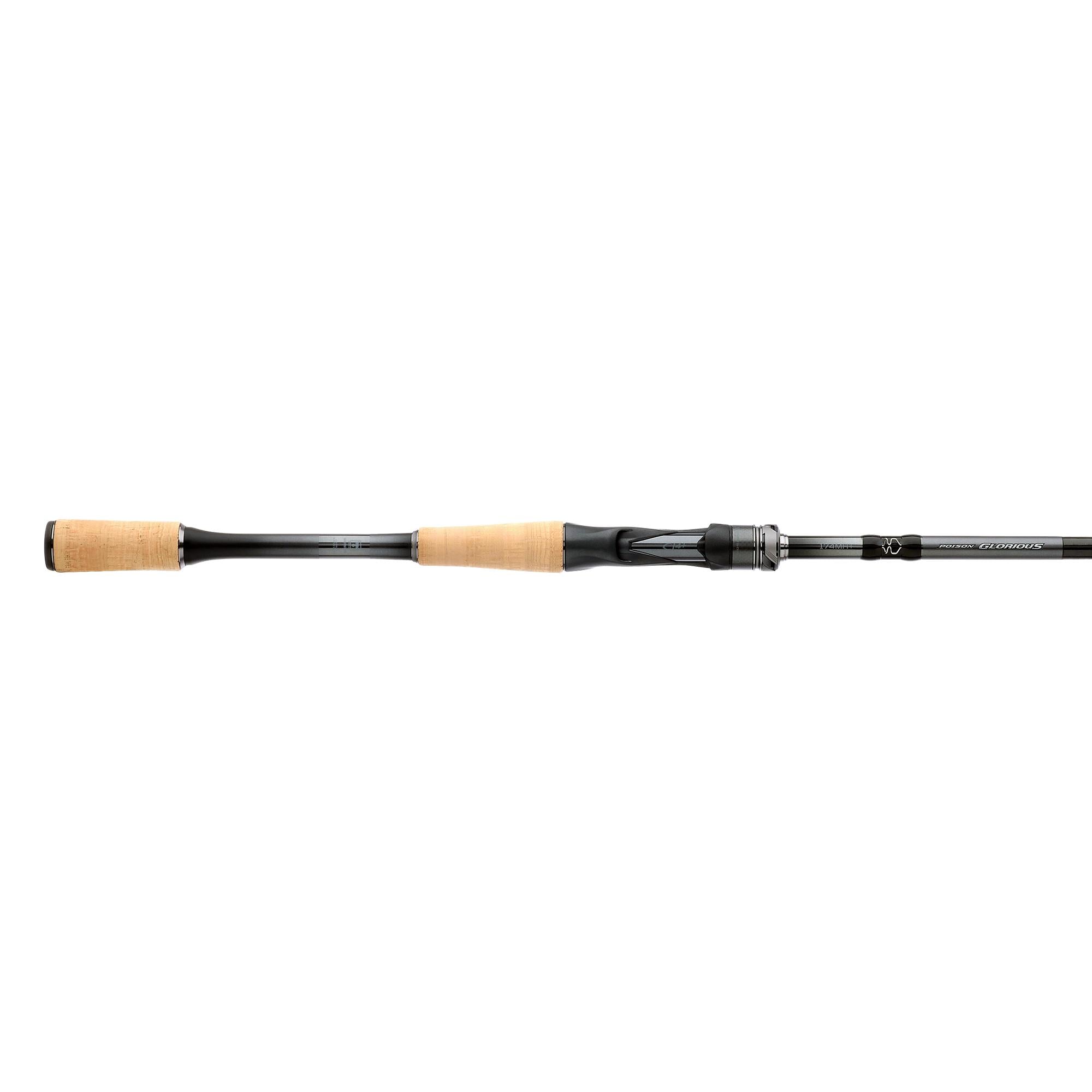 View of Baitcast_Rods Shimano Poison Glorious Baitcast Rods PG174MHP Medium Heavy + 7'4" available at EZOKO Fishing