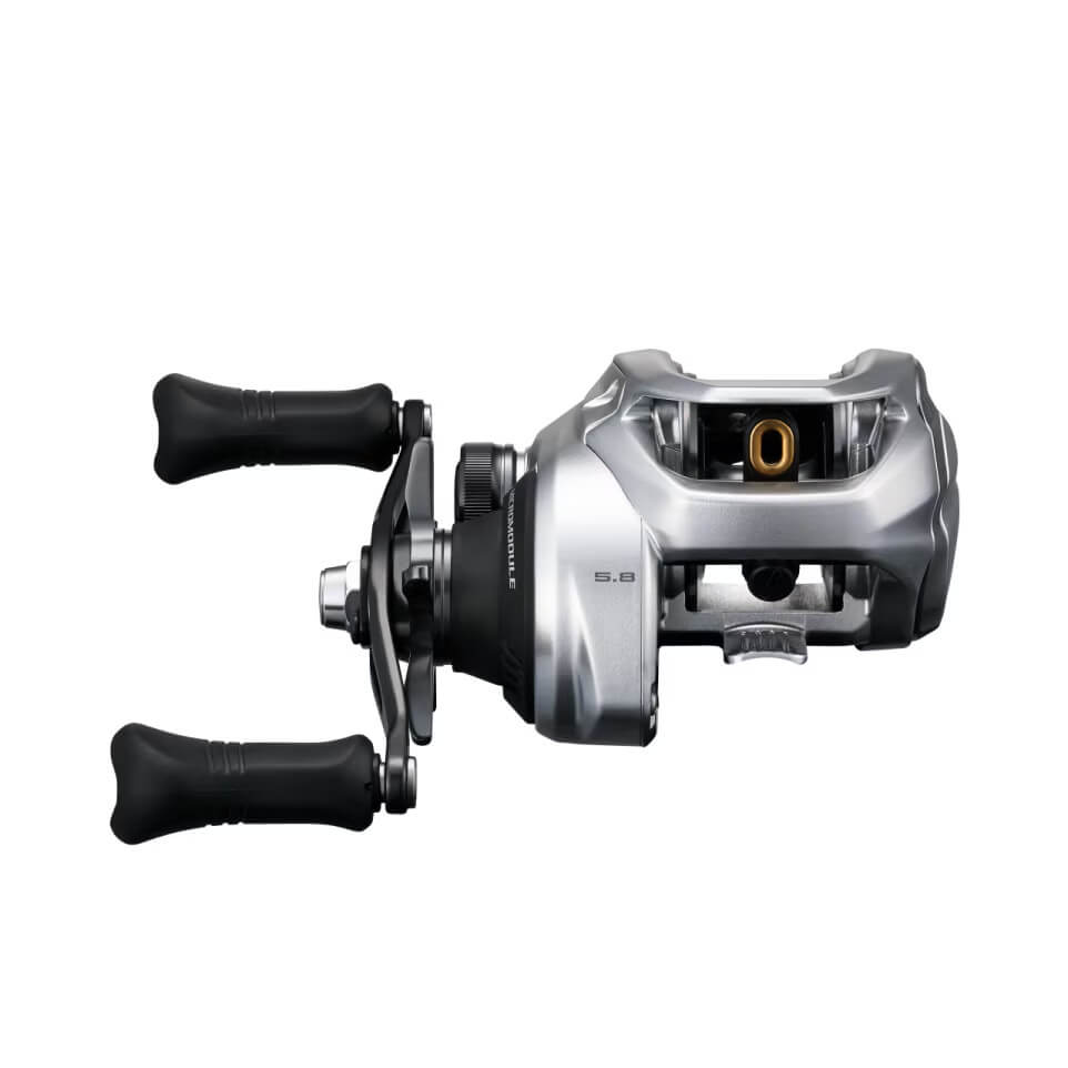 View of Baitcast_Reels Shimano Tranx 300 B Baitcast Reels available at EZOKO Pike and Musky Shop