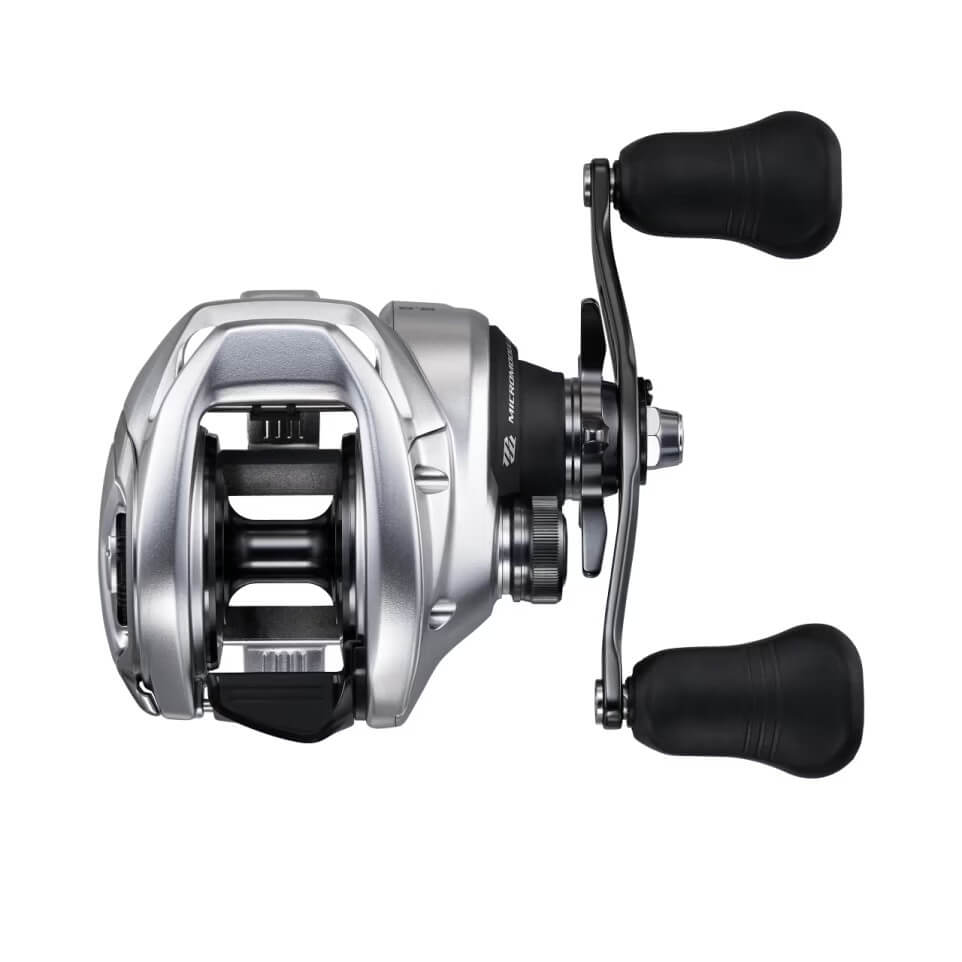 View of Baitcast_Reels Shimano Tranx 300 B Baitcast Reels available at EZOKO Pike and Musky Shop