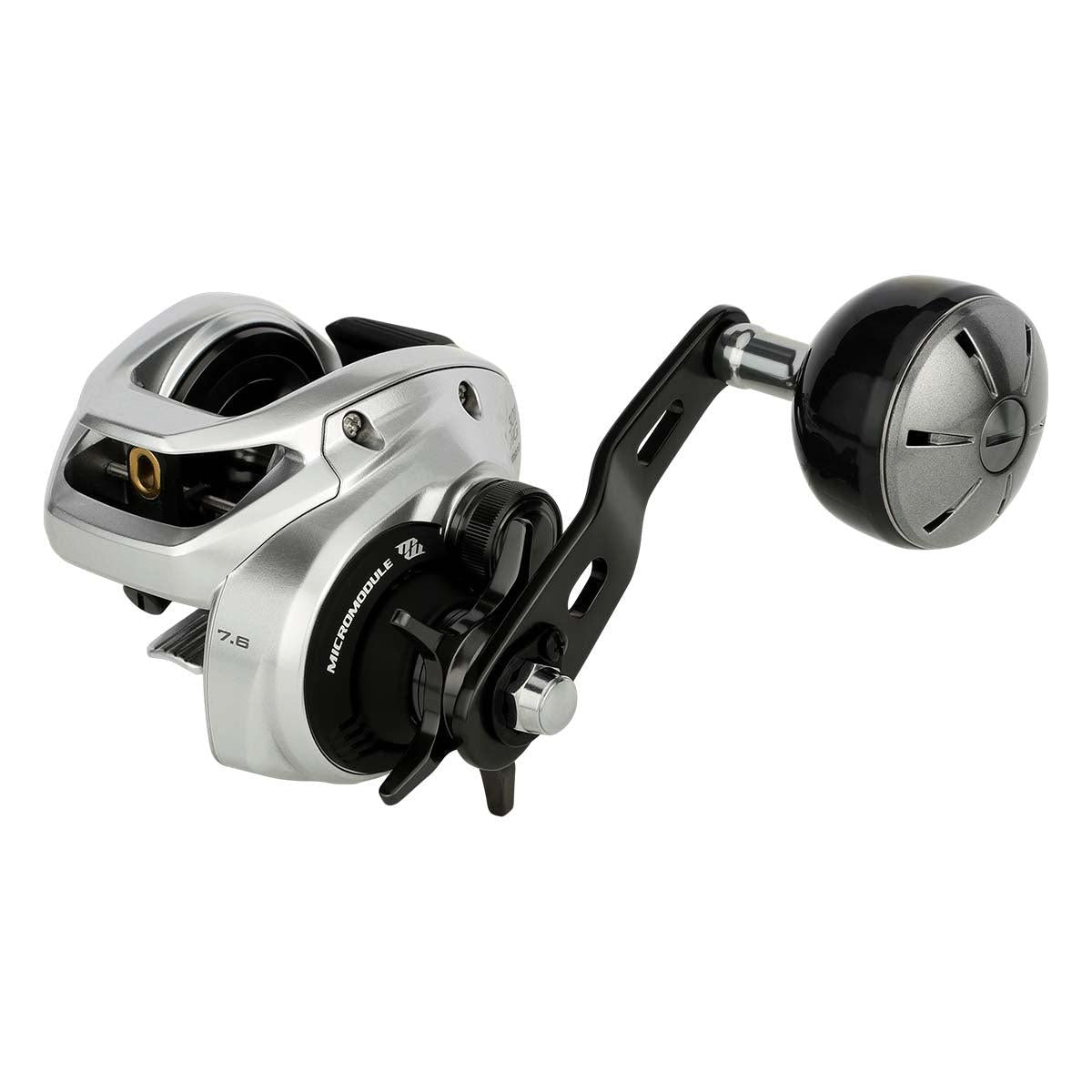 View of Baitcast_Reels Shimano Tranx 300 B Baitcast Reels 7.6:1 Left available at EZOKO Pike and Musky Shop