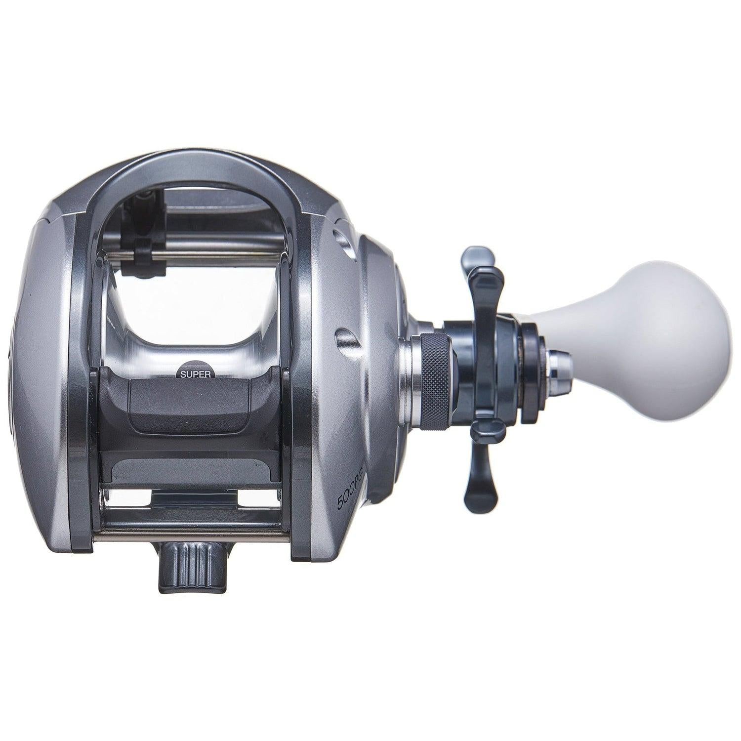 View of Baitcast_Reels Shimano Tranx 500 Baitcast Reel available at EZOKO Pike and Musky Shop