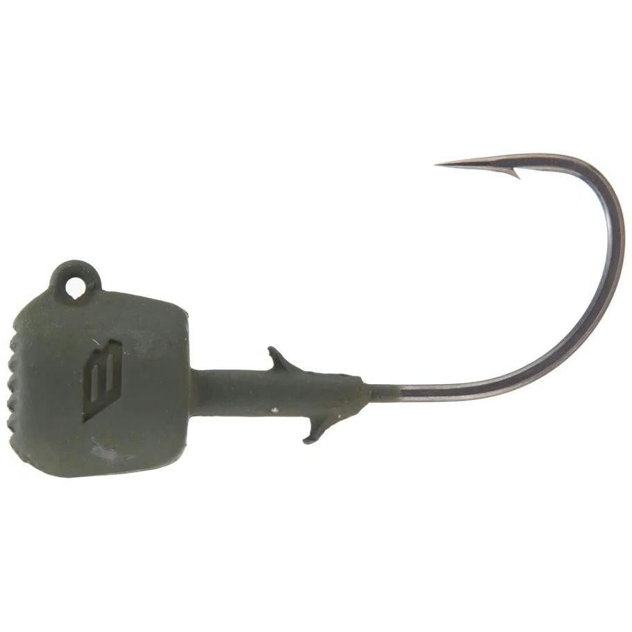 View of Hooks Silent Chaser - Draggin' NED 1/8 oz 1/0 Green available at EZOKO Fishing