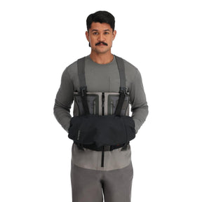 View of Hoodies-Sweatshirts Simms Bulkley Insulated Hand Muff available at EZOKO Fishing