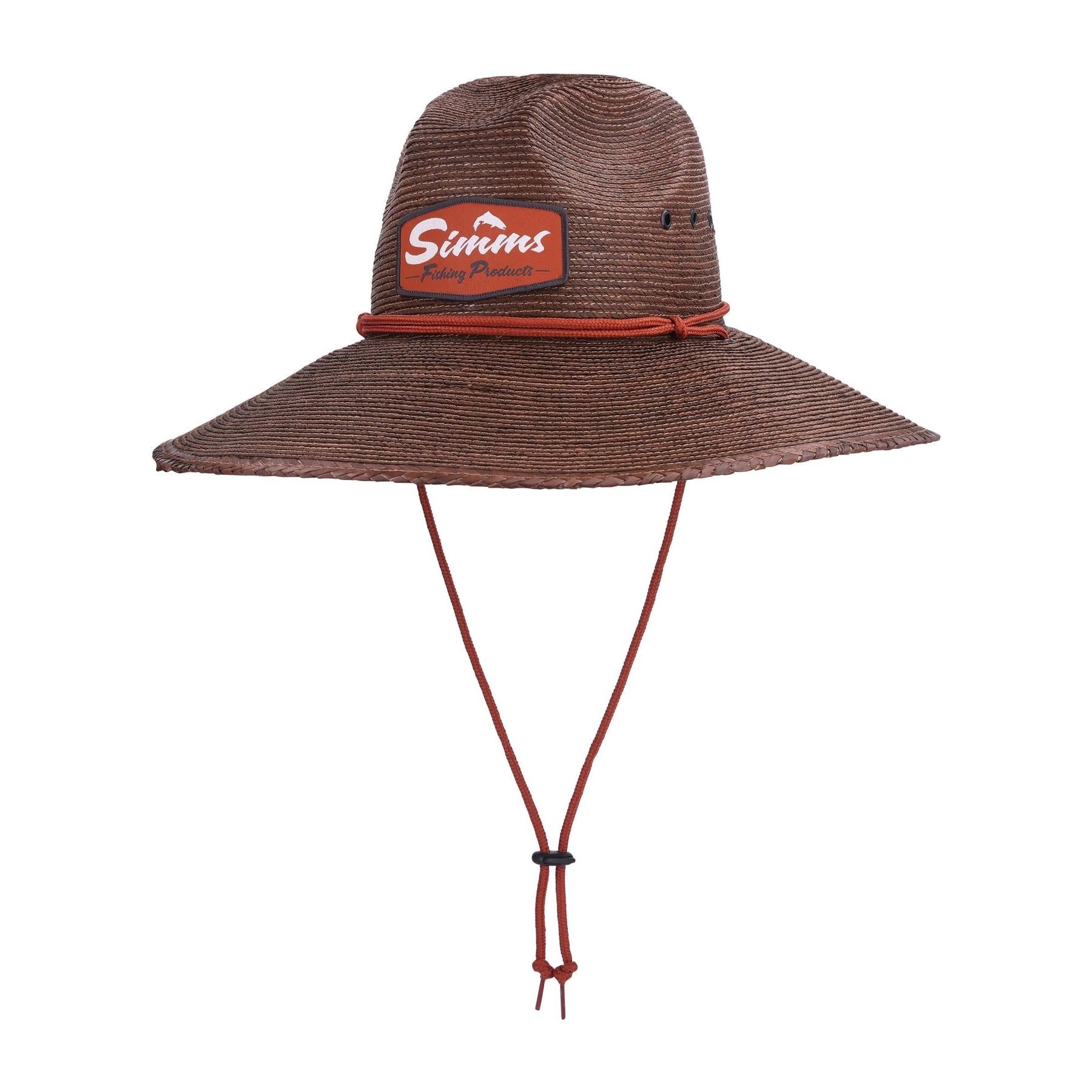 View of Hats Simms Cutbank Sun Hat Chestnut available at EZOKO Fishing