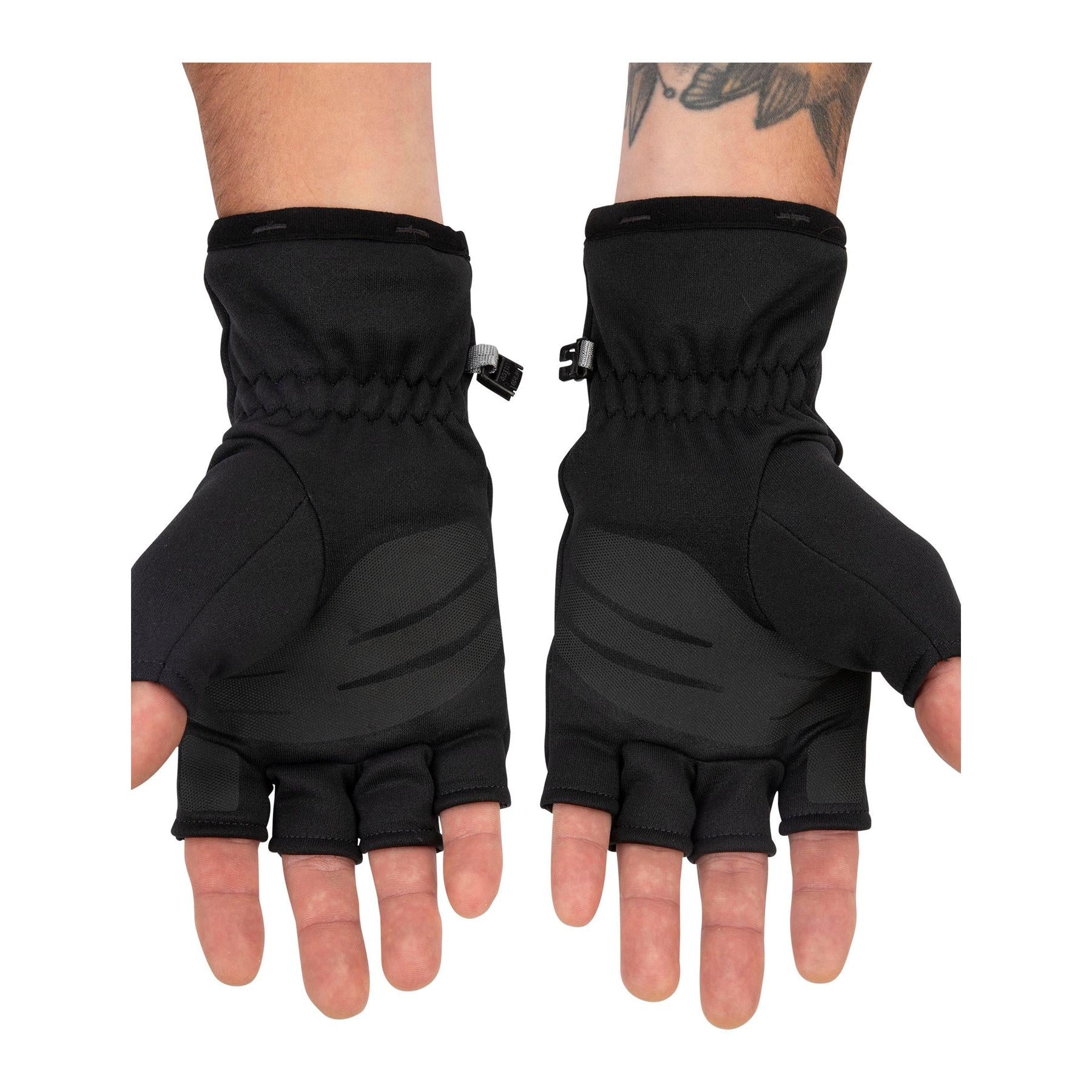 View of Fishing_Gloves Simms Freestone Half-Finger Fishing Glove available at EZOKO Fishing