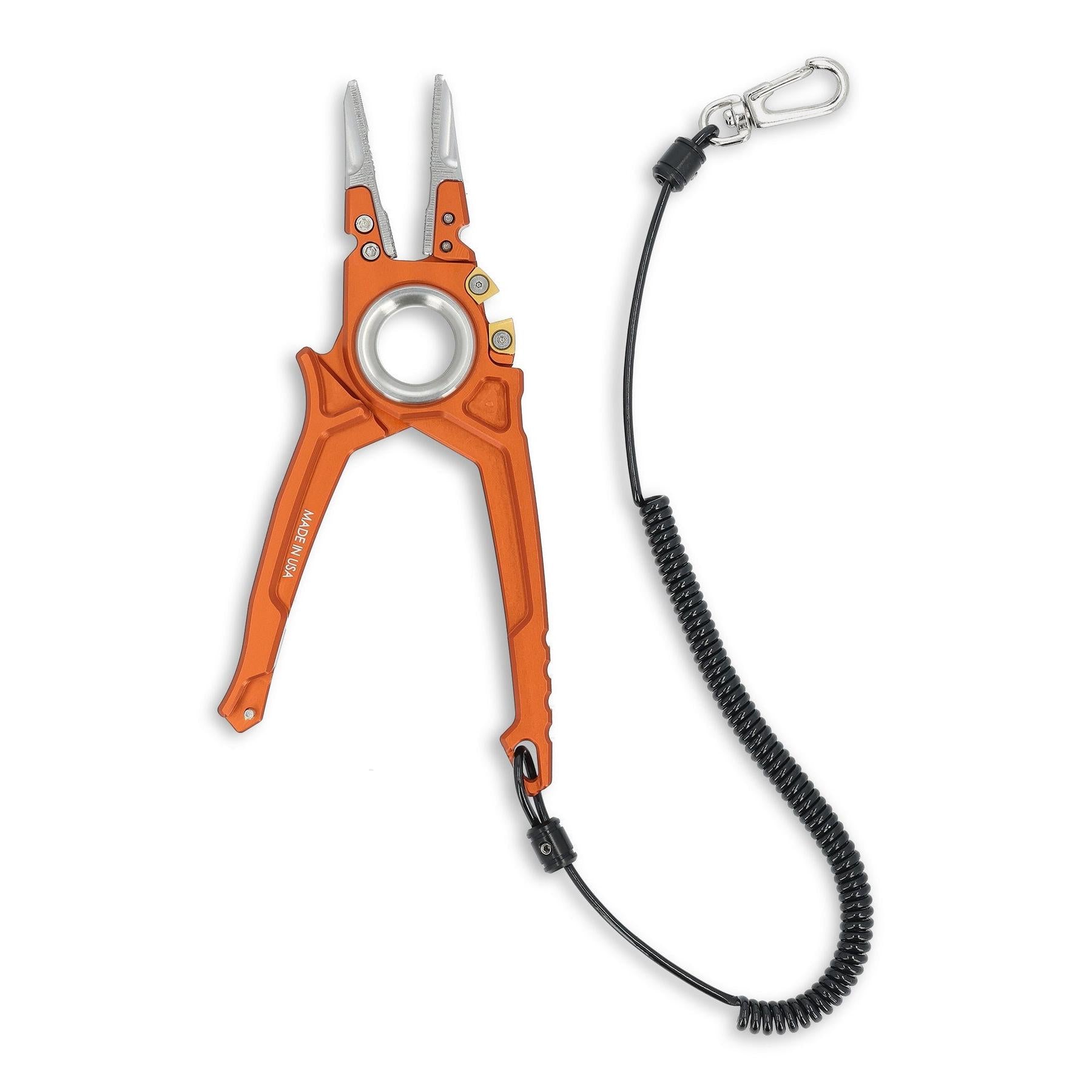 View of Tools Simms Guide Plier Simms Orange available at EZOKO Fishing