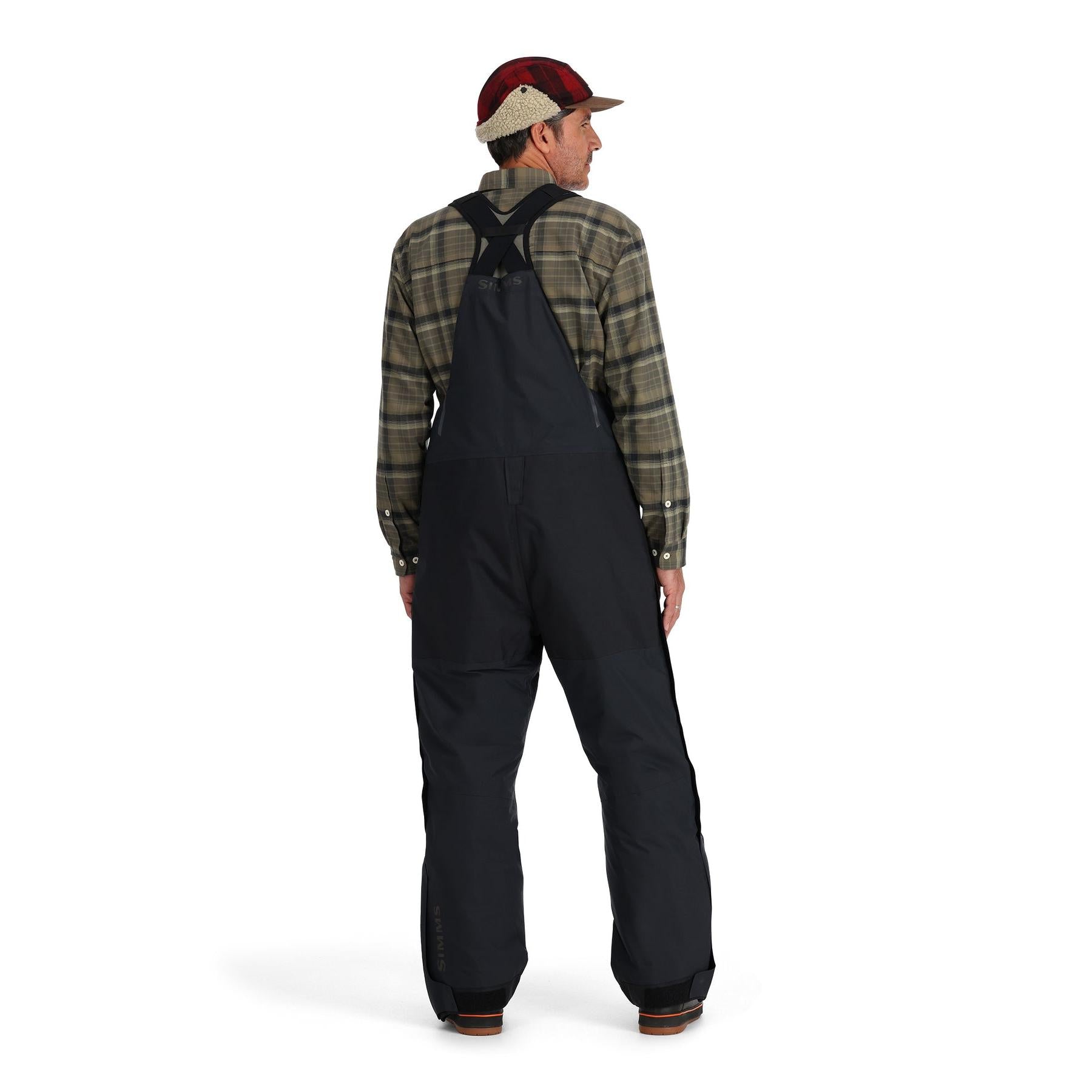 View of Bibs-Pants Simms Men's Challenger Insulated Bib available at EZOKO Fishing
