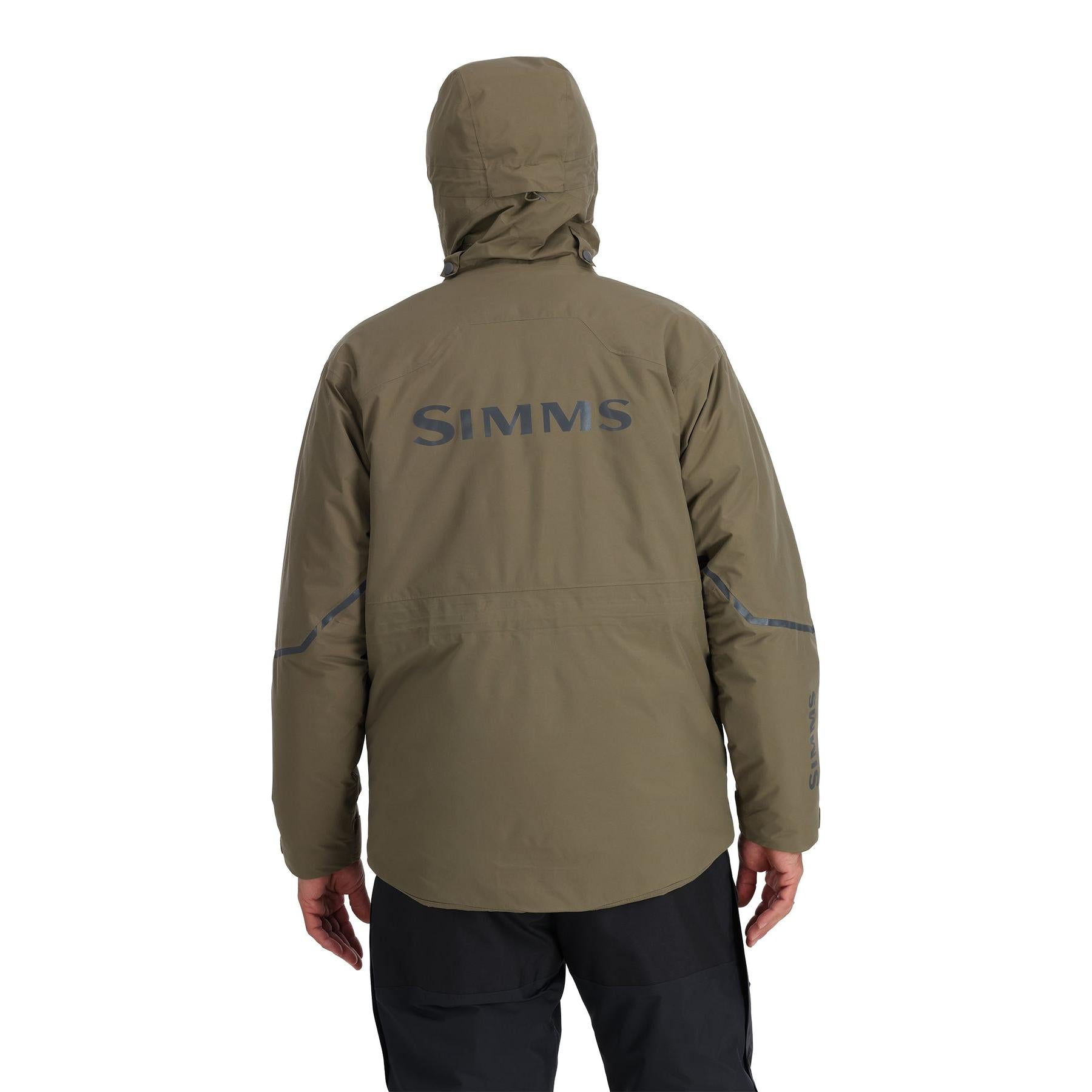 View of Simms Men's Challenger Insulated Jacket available at EZOKO Fishing