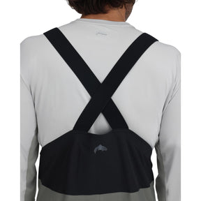 View of Bibs-Pants Simms Men's Vapor Elite Fishing Bib available at EZOKO Fishing