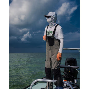 View of Bibs-Pants Simms Men's Vapor Elite Fishing Bib available at EZOKO Fishing