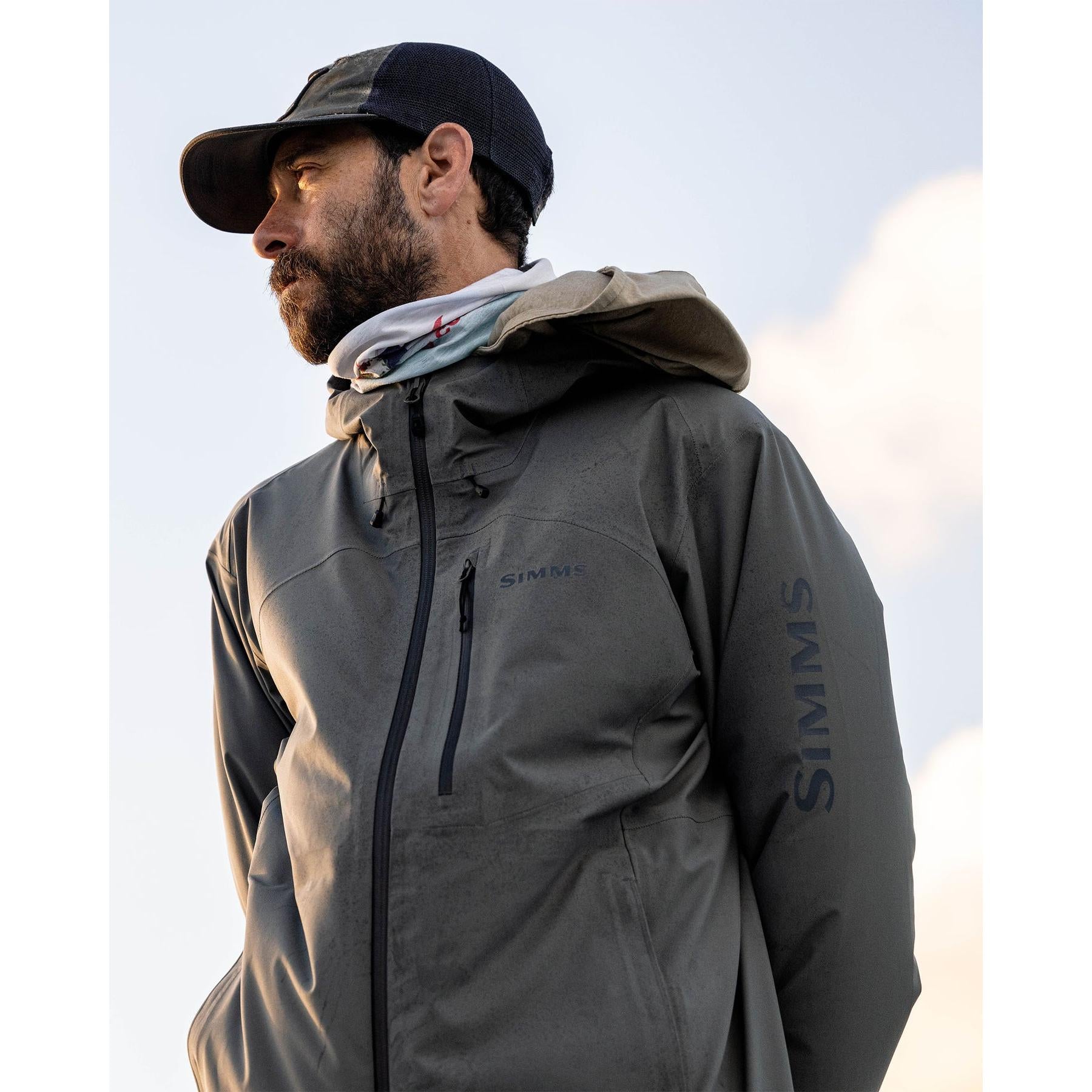 View of Jackets Simms Men's Vapor Elite Fishing Jacket available at EZOKO Fishing