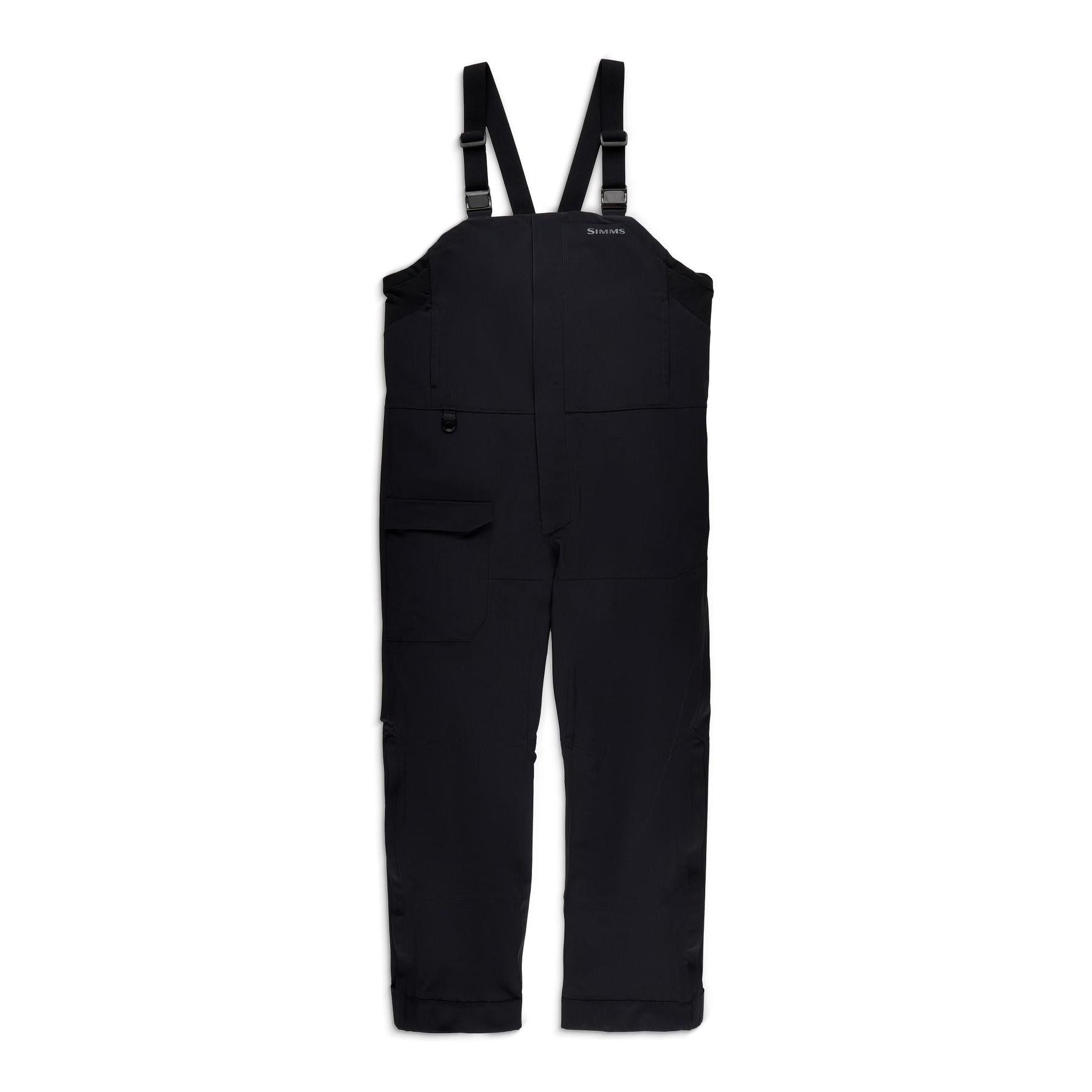 View of Bibs-Pants Simms M's Challenger Bib Black XS available at EZOKO Fishing