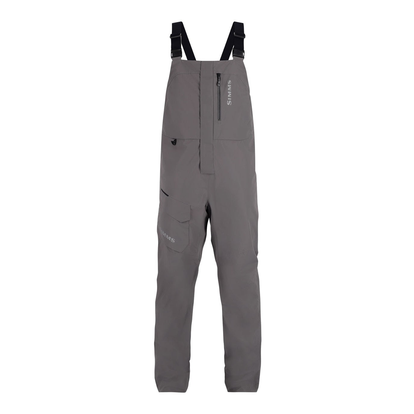 View of Bibs-Pants M's Simms Challenger Bib M Steel available at EZOKO Pike and Musky Shop