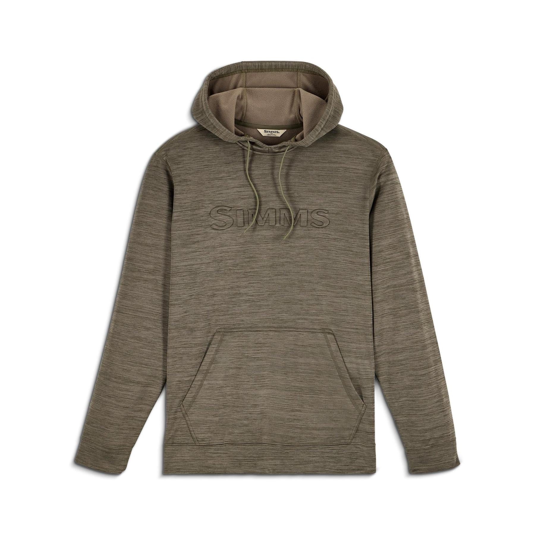 View of Hoodies-Sweatshirts Simms M's Challenger Hoody Loden Heather S available at EZOKO Fishing