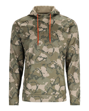 View of Hoodies-Sweatshirts M's Simms Challenger Hoody M Regiment Camo Olive Drab available at EZOKO Pike and Musky Shop