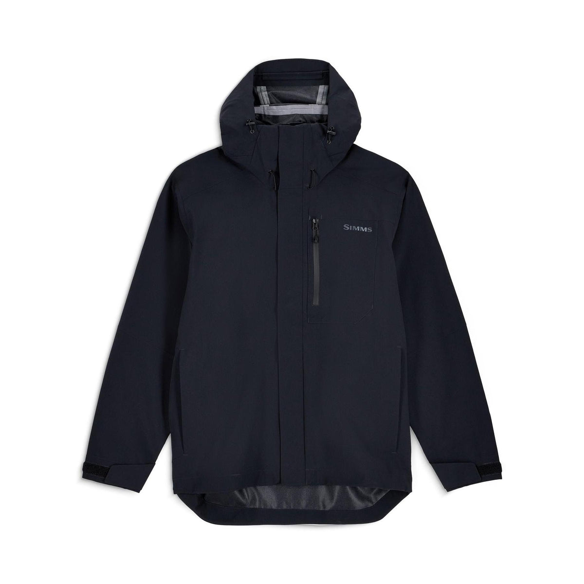 View of Jackets Simms M's Challenger Jacket Black XS available at EZOKO Fishing