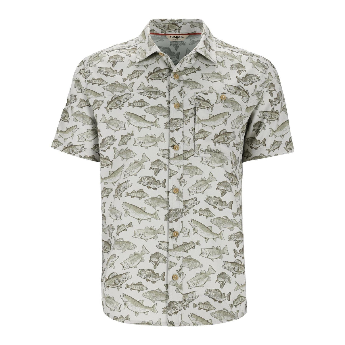 View of T-Shirts Simms M's Challenger SS Shirt available at EZOKO Fishing