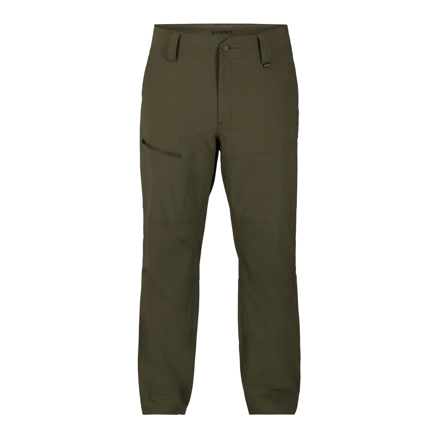 View of Bibs-Pants Simms M's Guide Pant 32" Regular Loden (2025) available at EZOKO Fishing