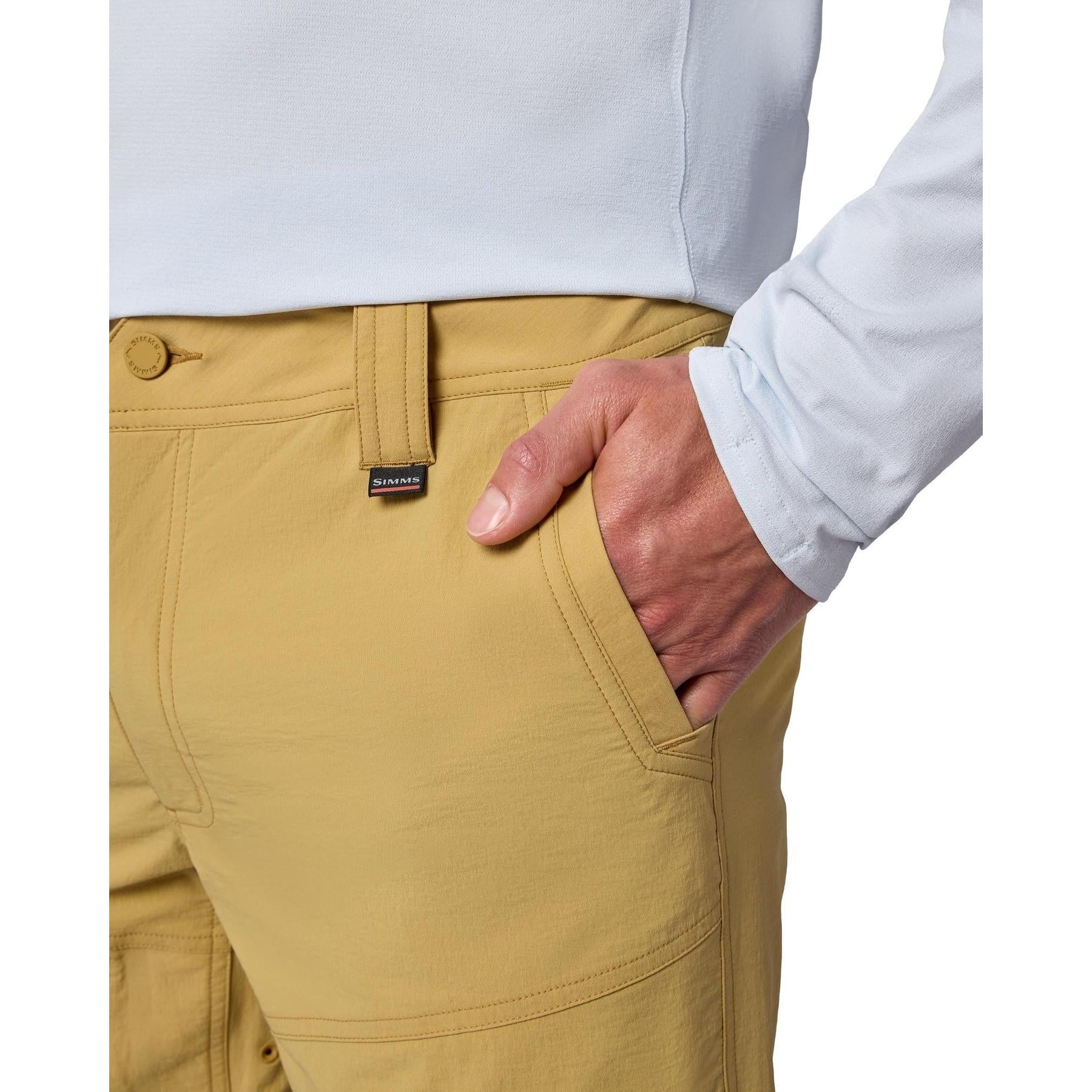 View of Bibs-Pants Simms M's Guide Pant available at EZOKO Fishing