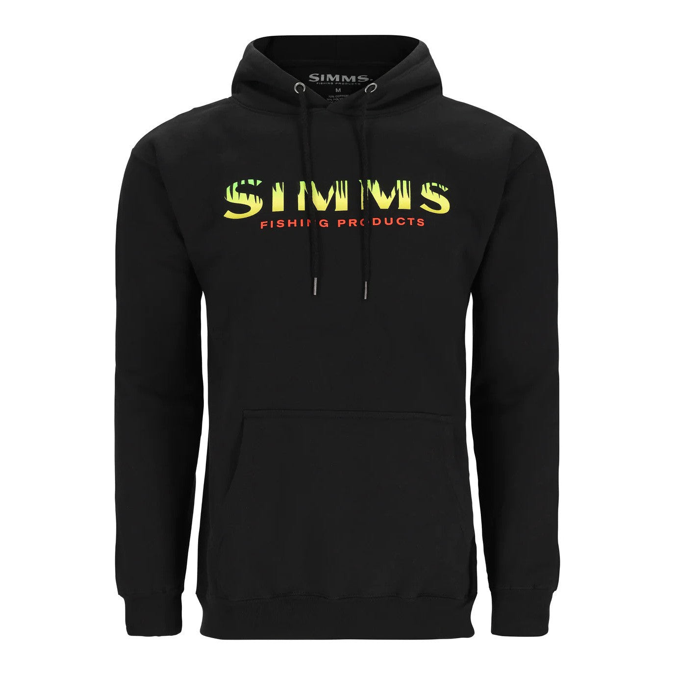 View of Hoodies-Sweatshirts M's Simms Logo Hoody M Charcoal Heather available at EZOKO Pike and Musky Shop